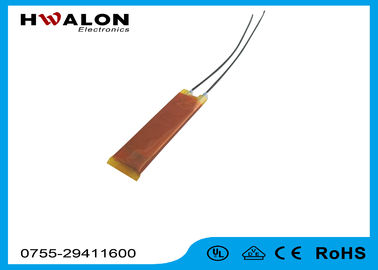 80-300W PTC السيراميك سخان فضية القطب / عنصر التدفئة الكهربائي الألومنيوم