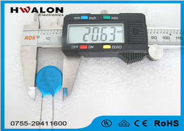 عالية الاستقرار المهنية أكسيد المعدن المقاوم ، تراجع نوع MOV Varistor 20D2911K
