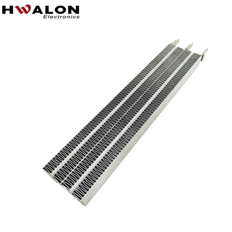 درجة حرارة ثابتة لوحة الألومنيوم Ptc عناصر تسخين السيراميك 500-600w AC/DC 110-220v عنصر تسخين PTC